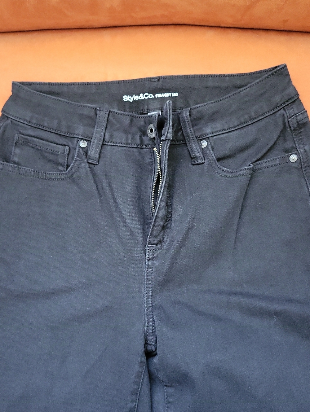 Style & Co. Men’s Slim Straight Jeans in Black